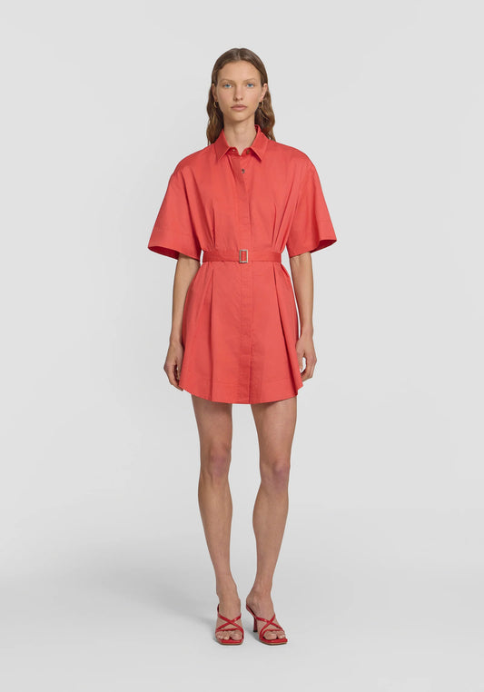 Holloway Dress - Mineral Red