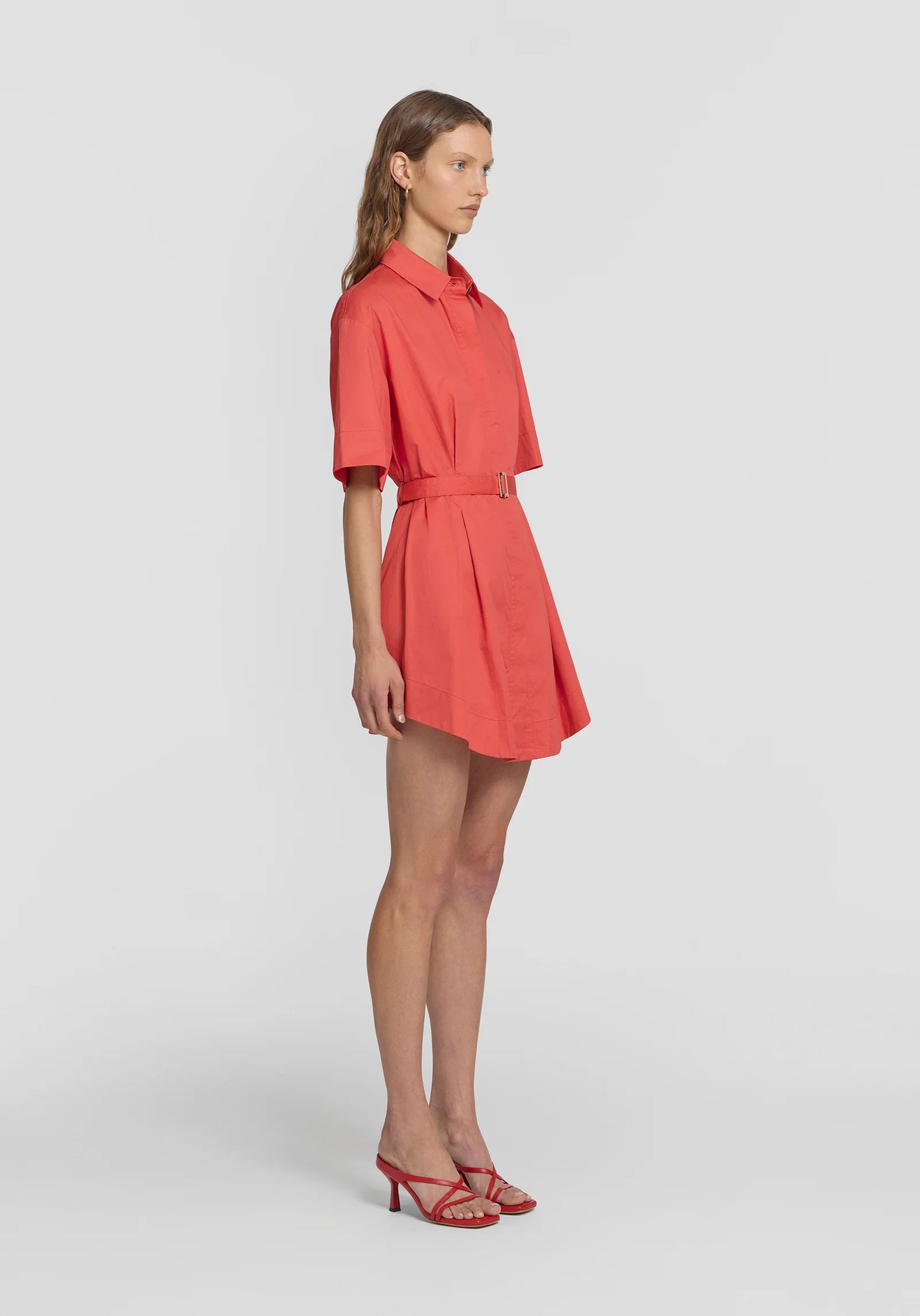 Holloway Dress - Mineral Red