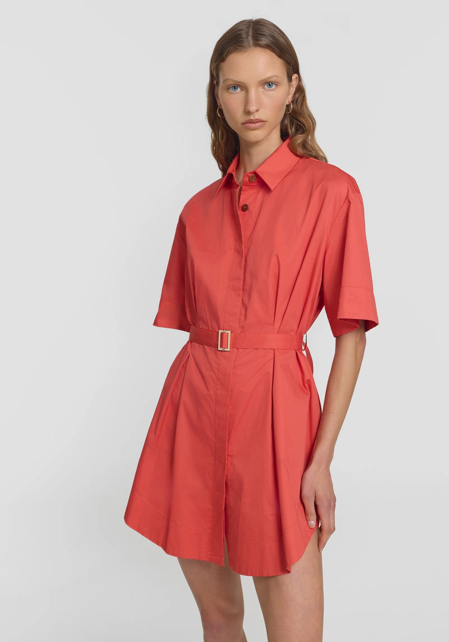 Holloway Dress - Mineral Red