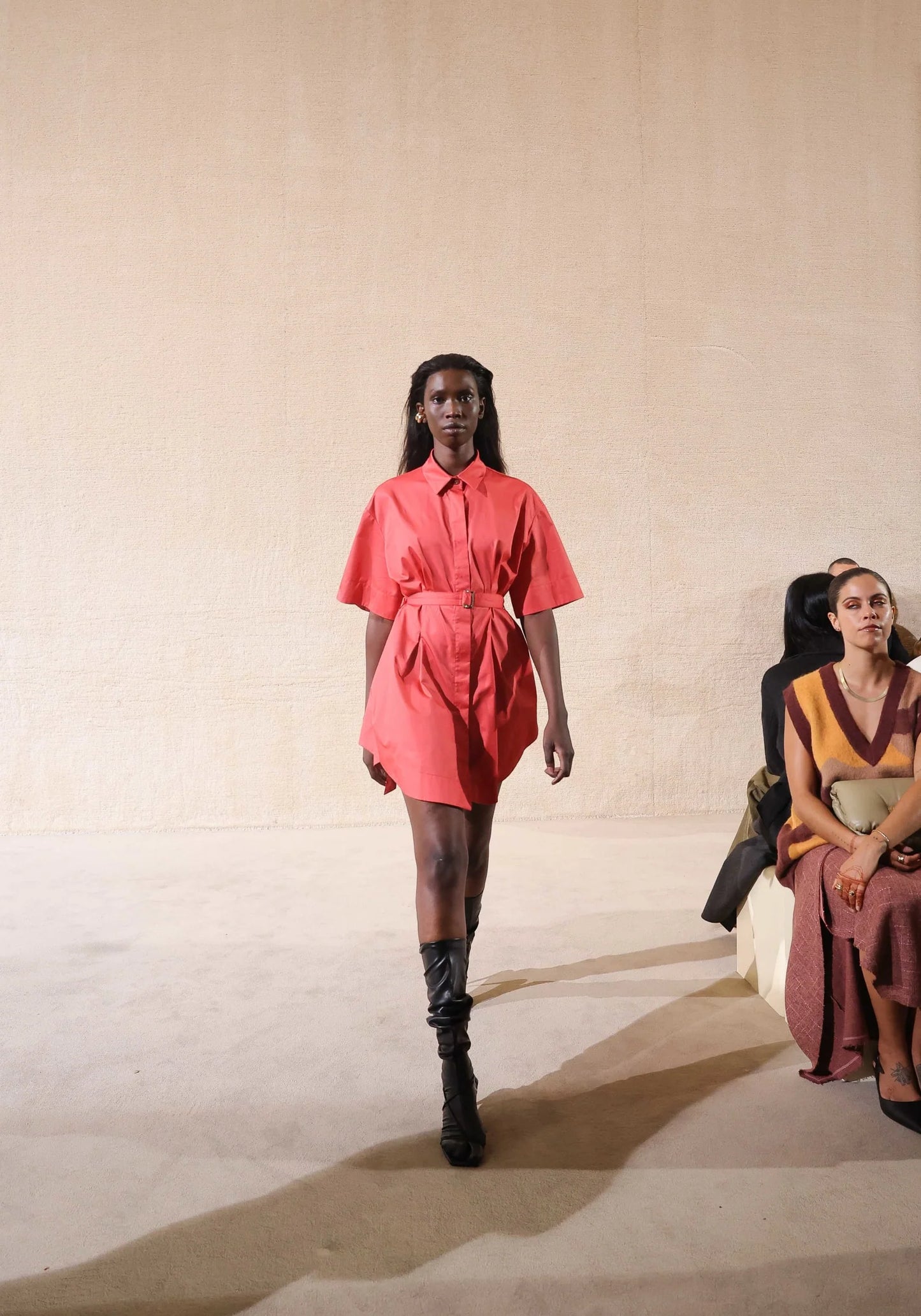 Holloway Dress - Mineral Red