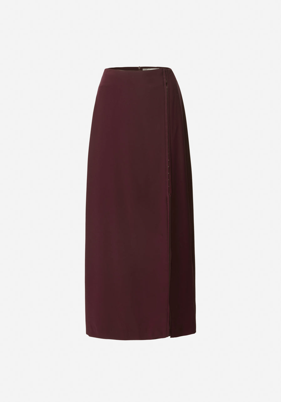 Bellagio Skirt - Oxblood