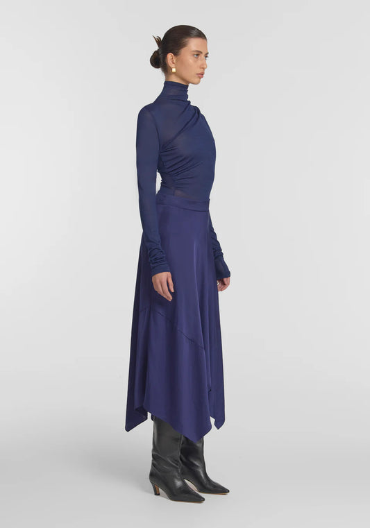 Viola Skirt - Medina Blue