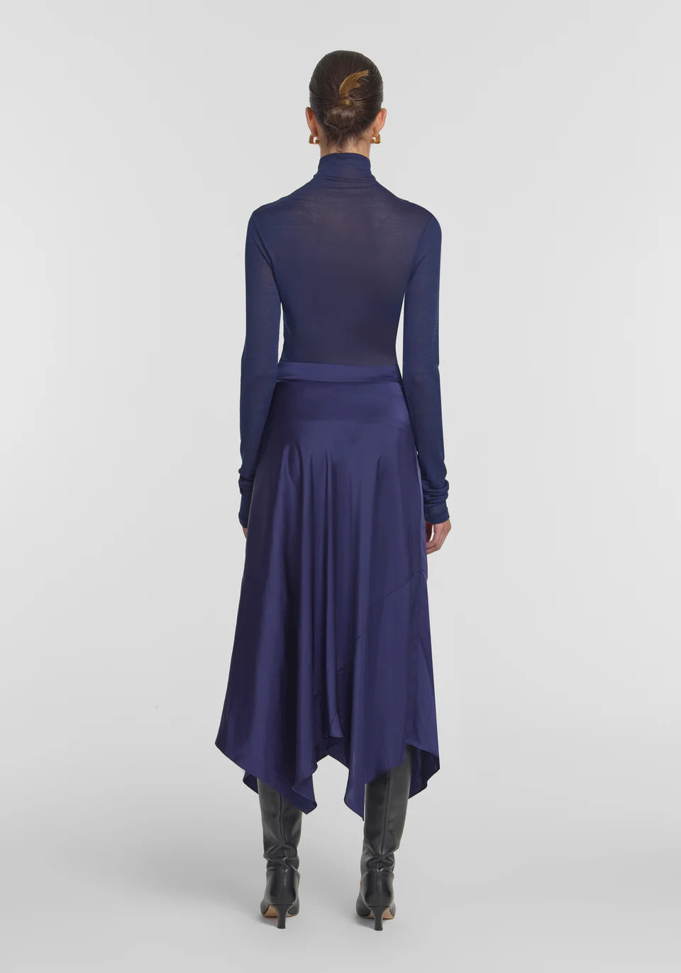 Viola Skirt - Medina Blue