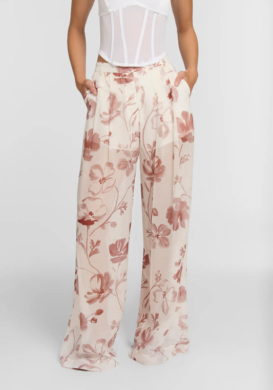 Harlot Pant - Freesia Floral