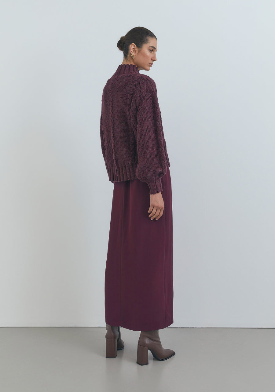 Goodfellow Merino Knit - Redwood