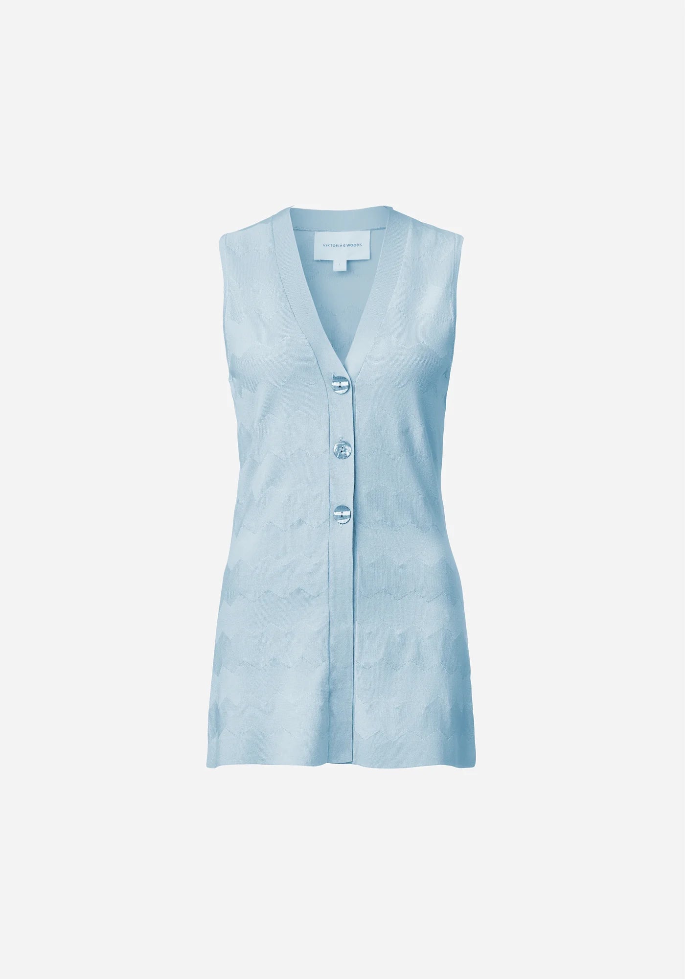 Yarra Vest - Sterling Blue