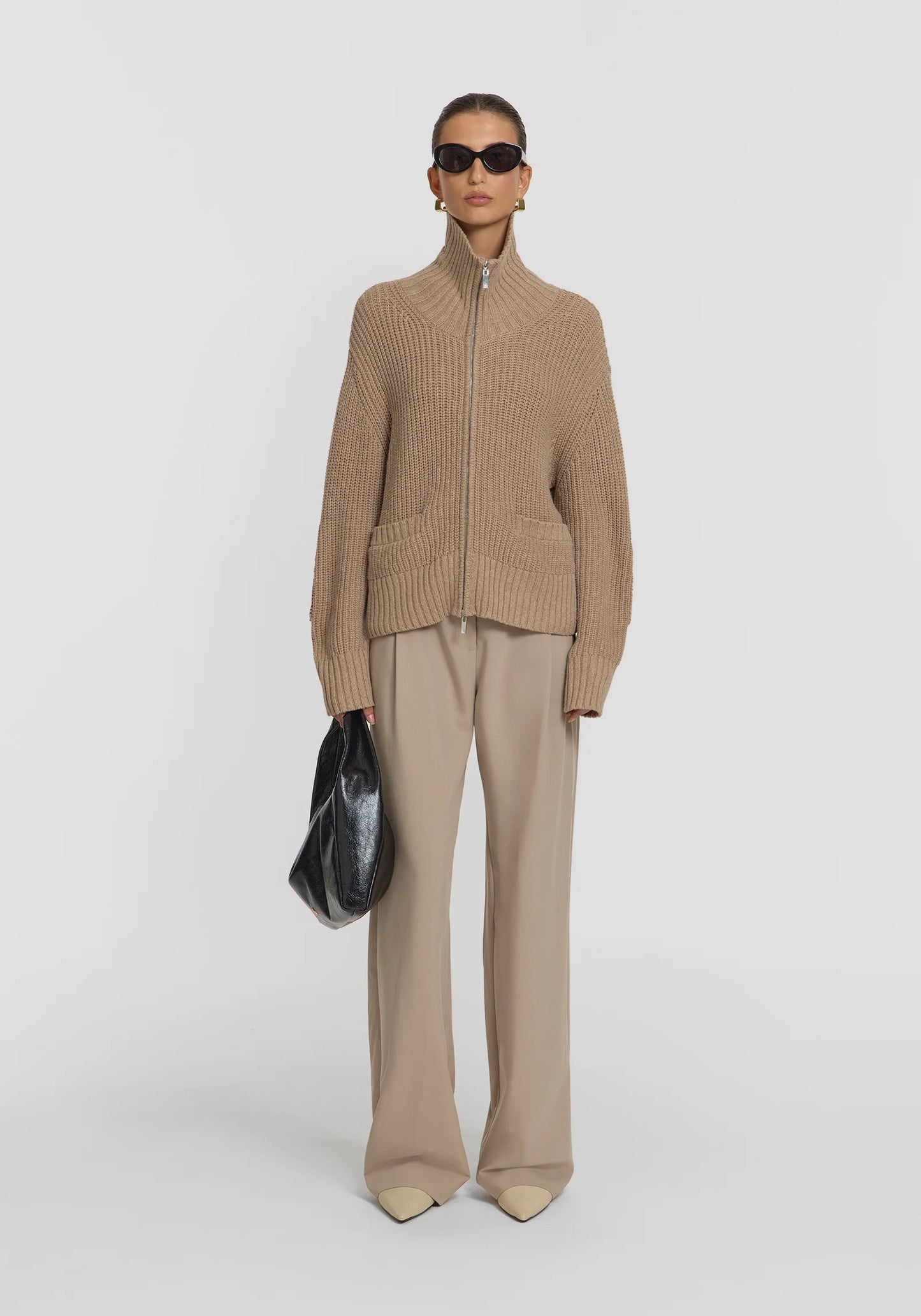 Babylon Cardigan - Camel