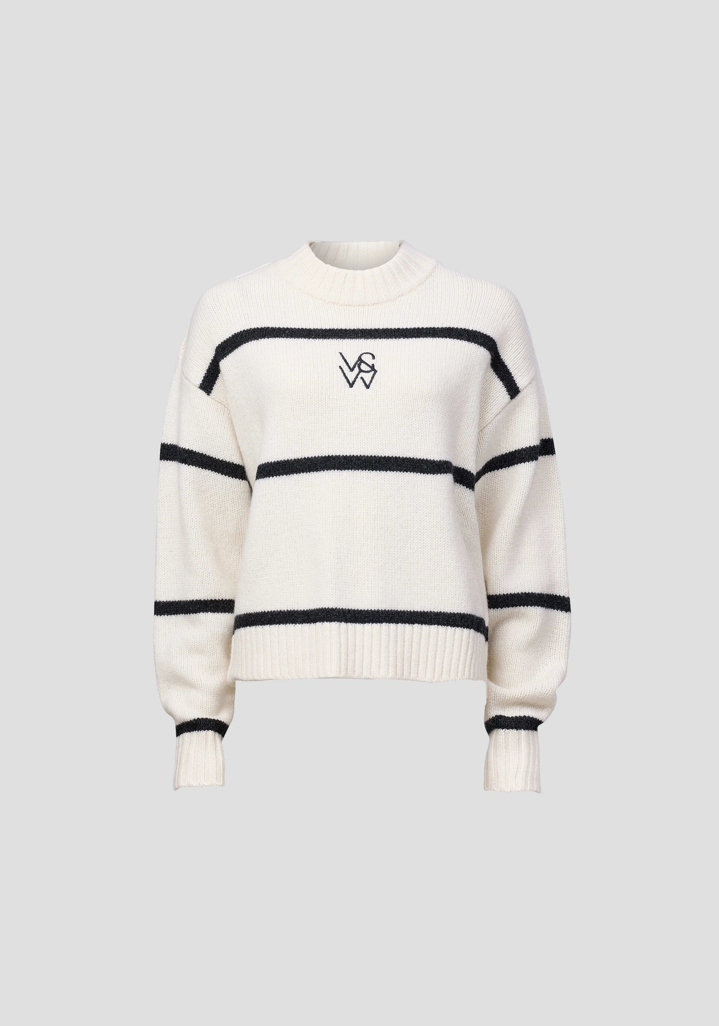 Invictus Knit - Ivory /Charcoal