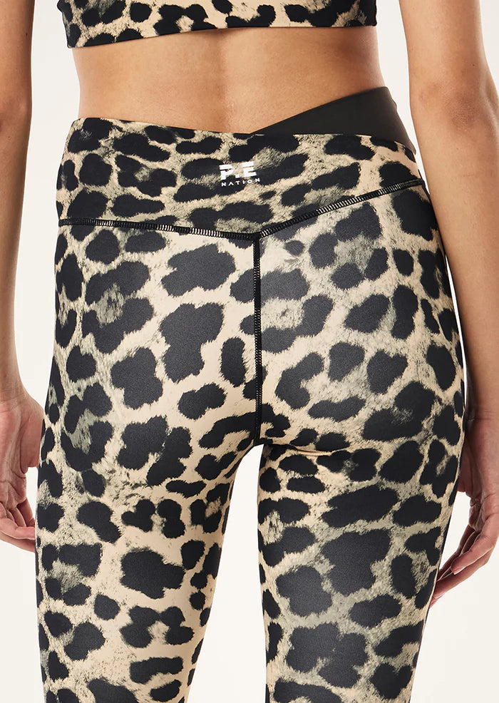 Wander FL Legging - Leopard/Smokestone