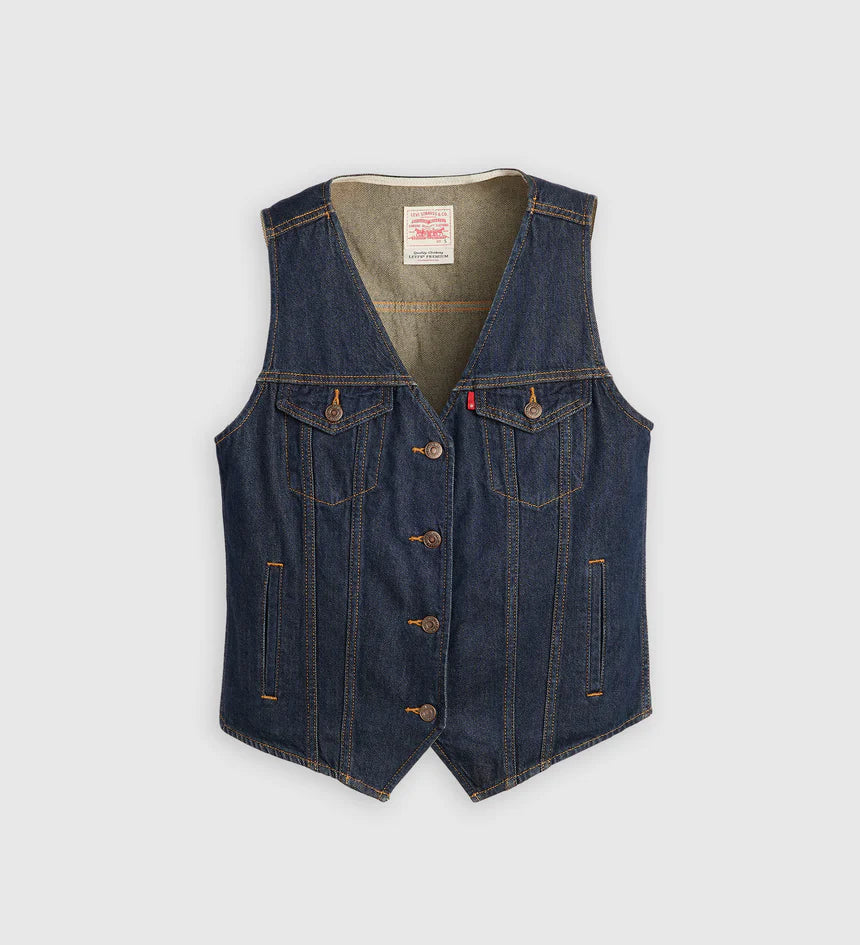 Loose Vest - Sqaure Circle