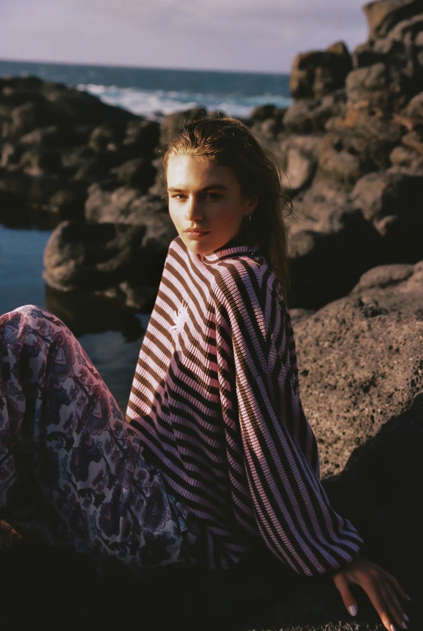 Canto Striped Knit Jumper