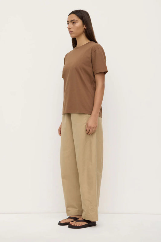 Womens Organic Base Tee - Bronze