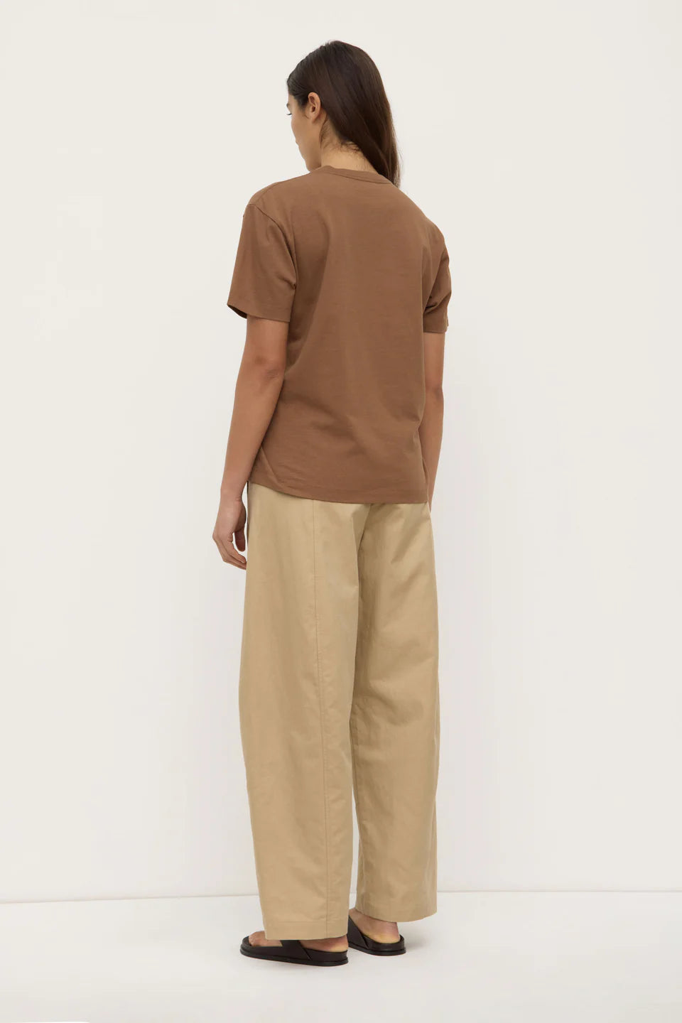 Womens Organic Base Tee - Bronze