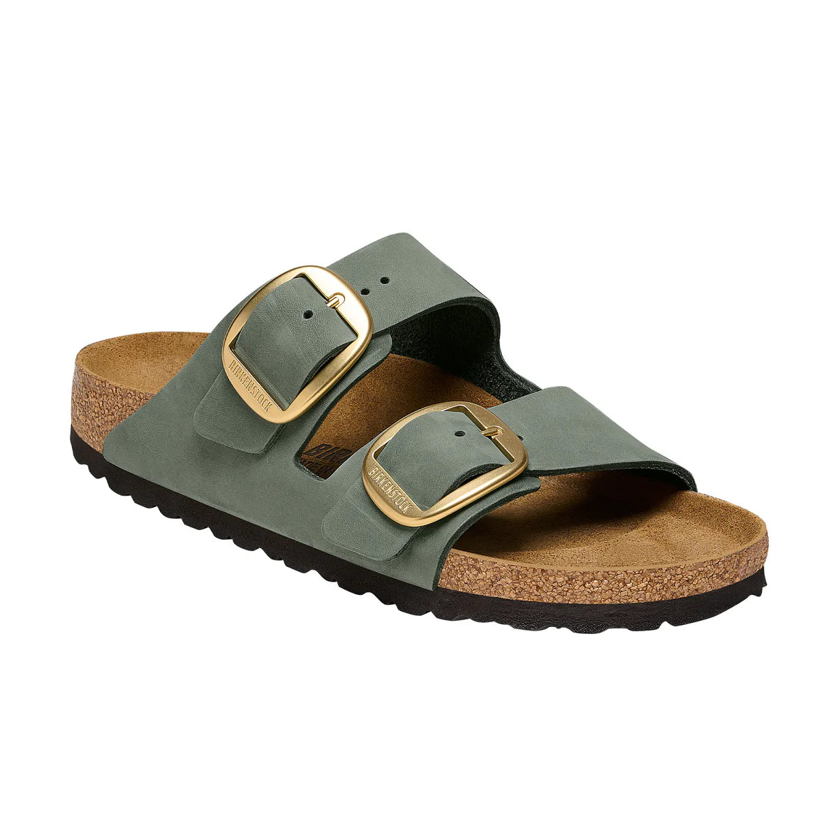 Arizona - Big Buckle - Thyme- Nubuck Leather - Regular