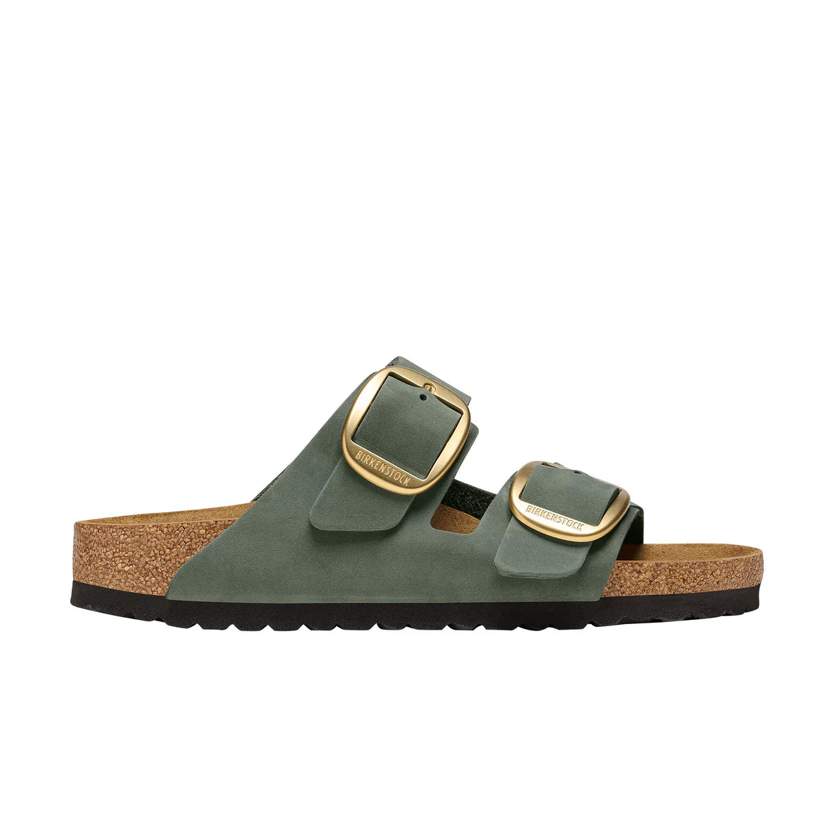 Arizona - Big Buckle - Thyme- Nubuck Leather - Regular