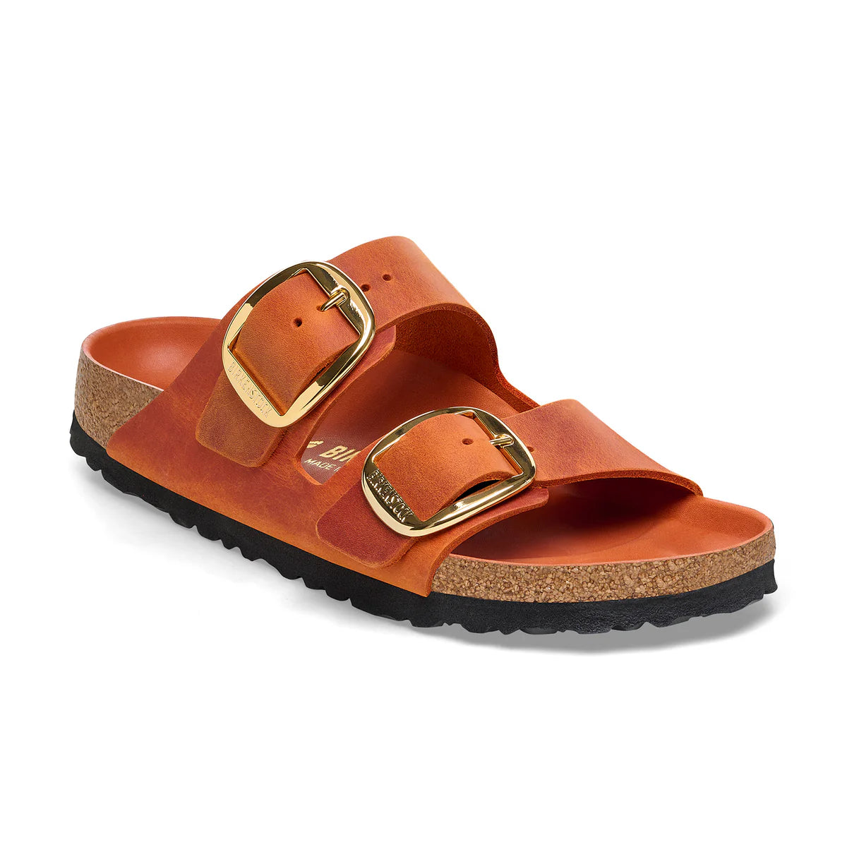 Arizona - Big Buckle - Burnt Orange - Oiled Leather - Regular