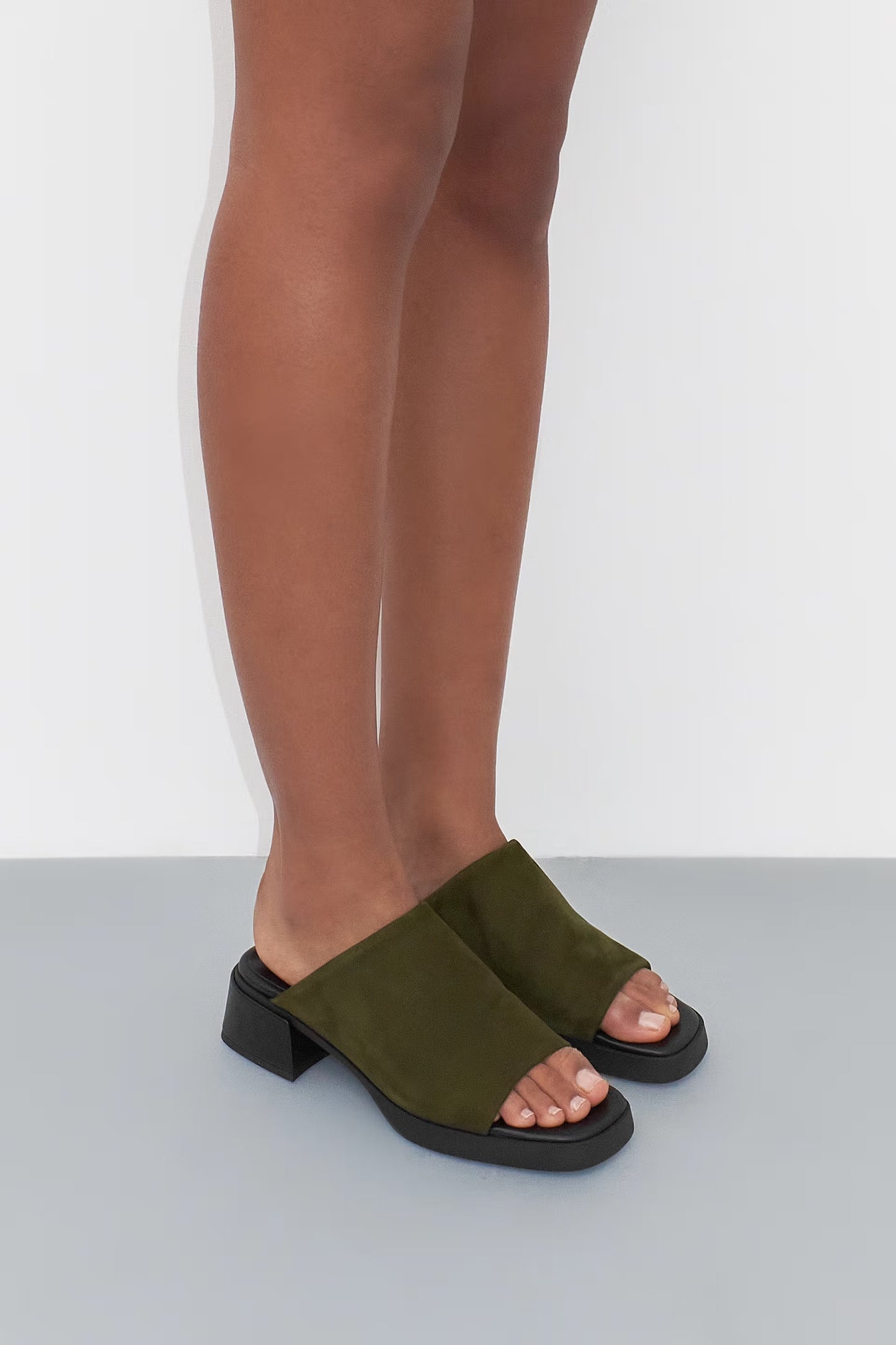 Zooey Mules - Khaki