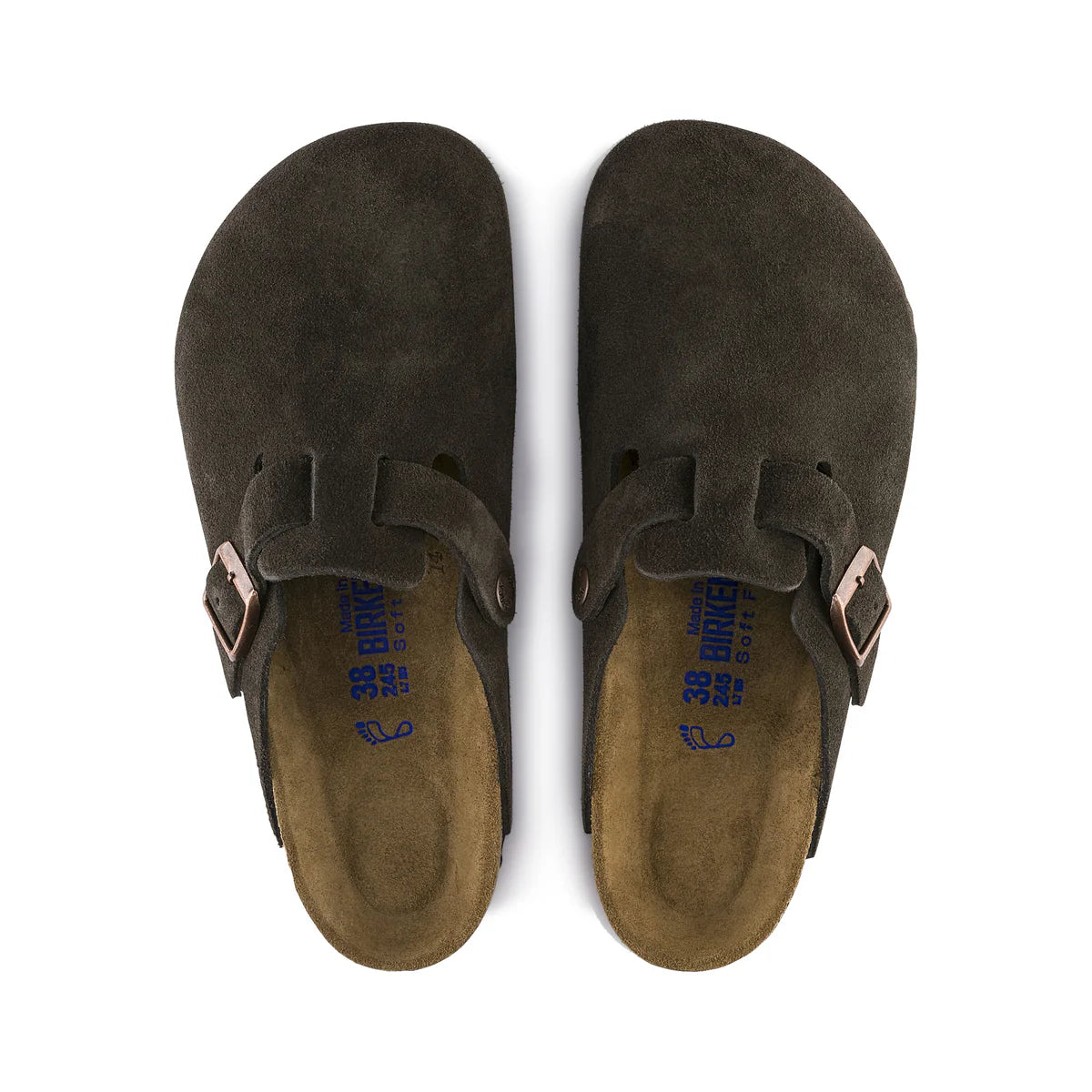 Boston - SFB Mocca Suede Leather Regular