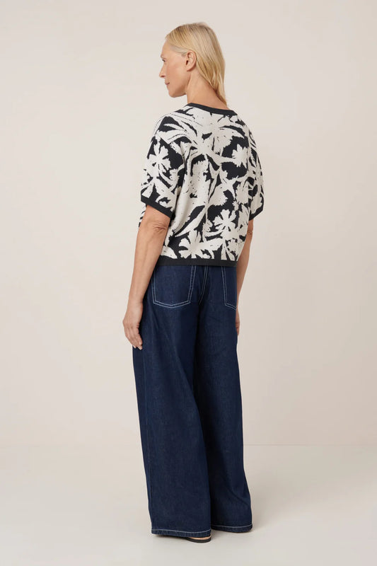 Etched Top - Etched Jacquard