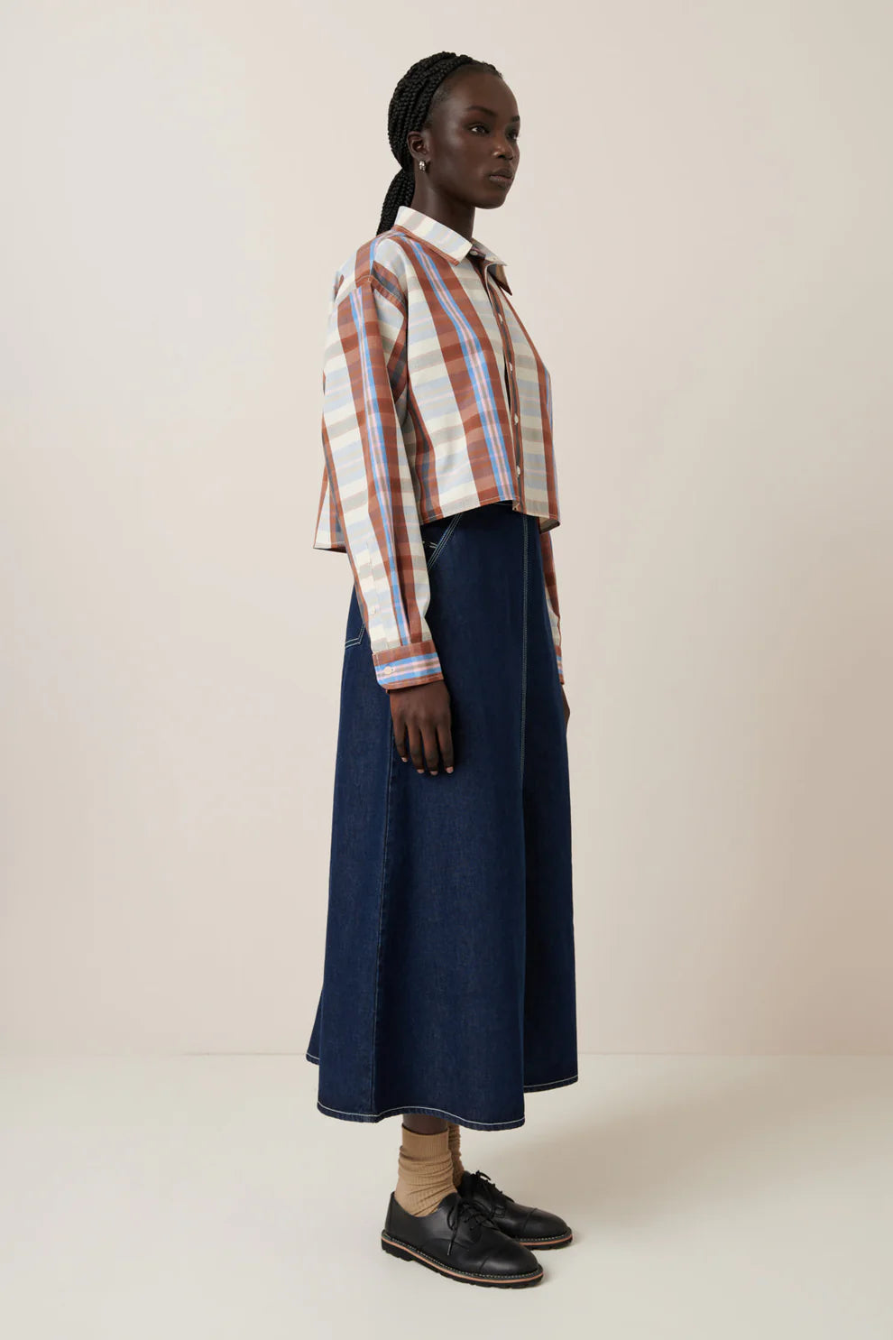 Lauren Shirt - Terra Check