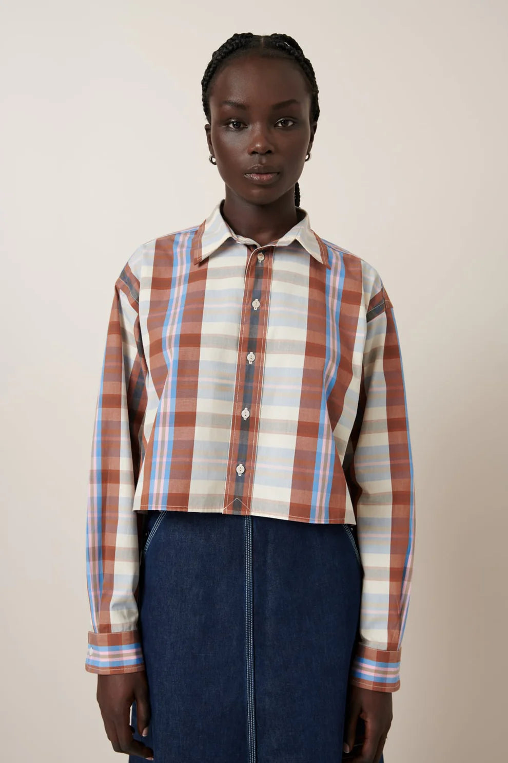 Lauren Shirt - Terra Check