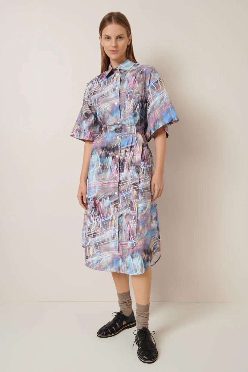 Neon Dress - City Scape