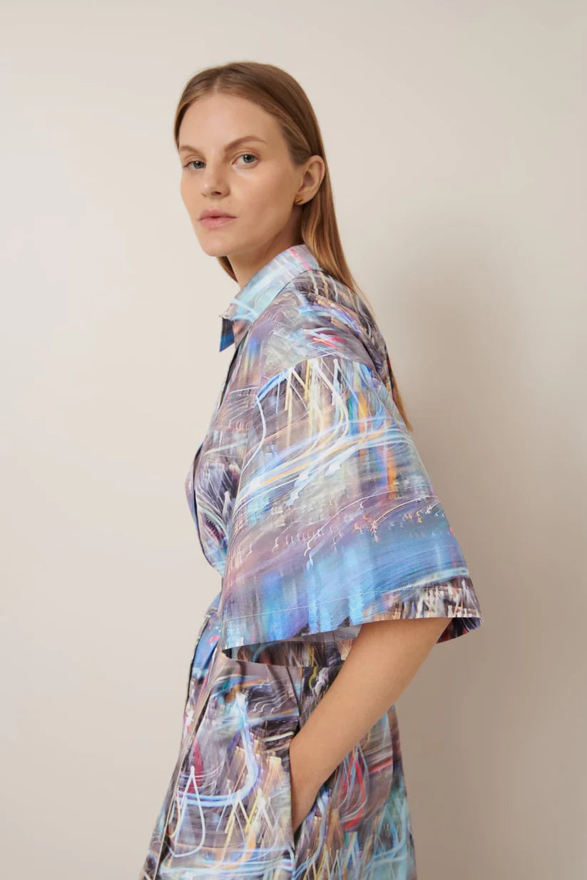 Neon Dress - City Scape