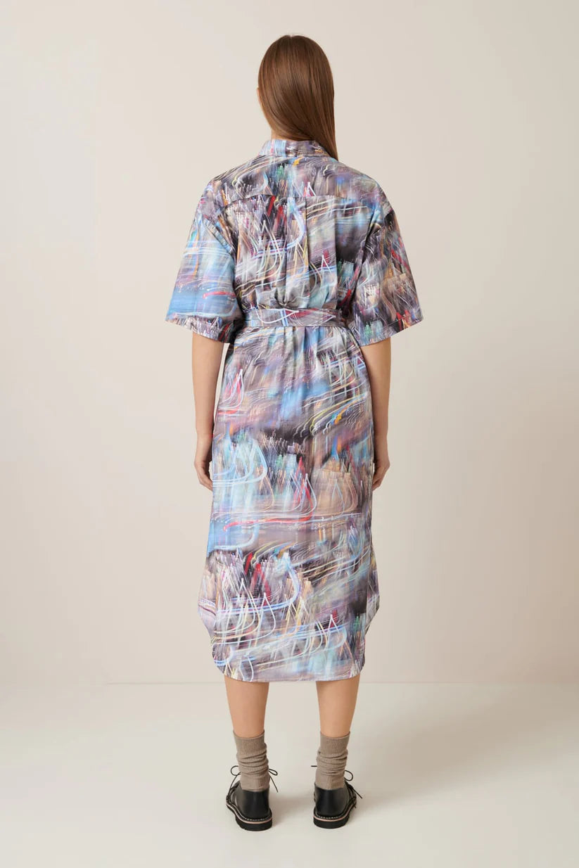 Neon Dress - City Scape