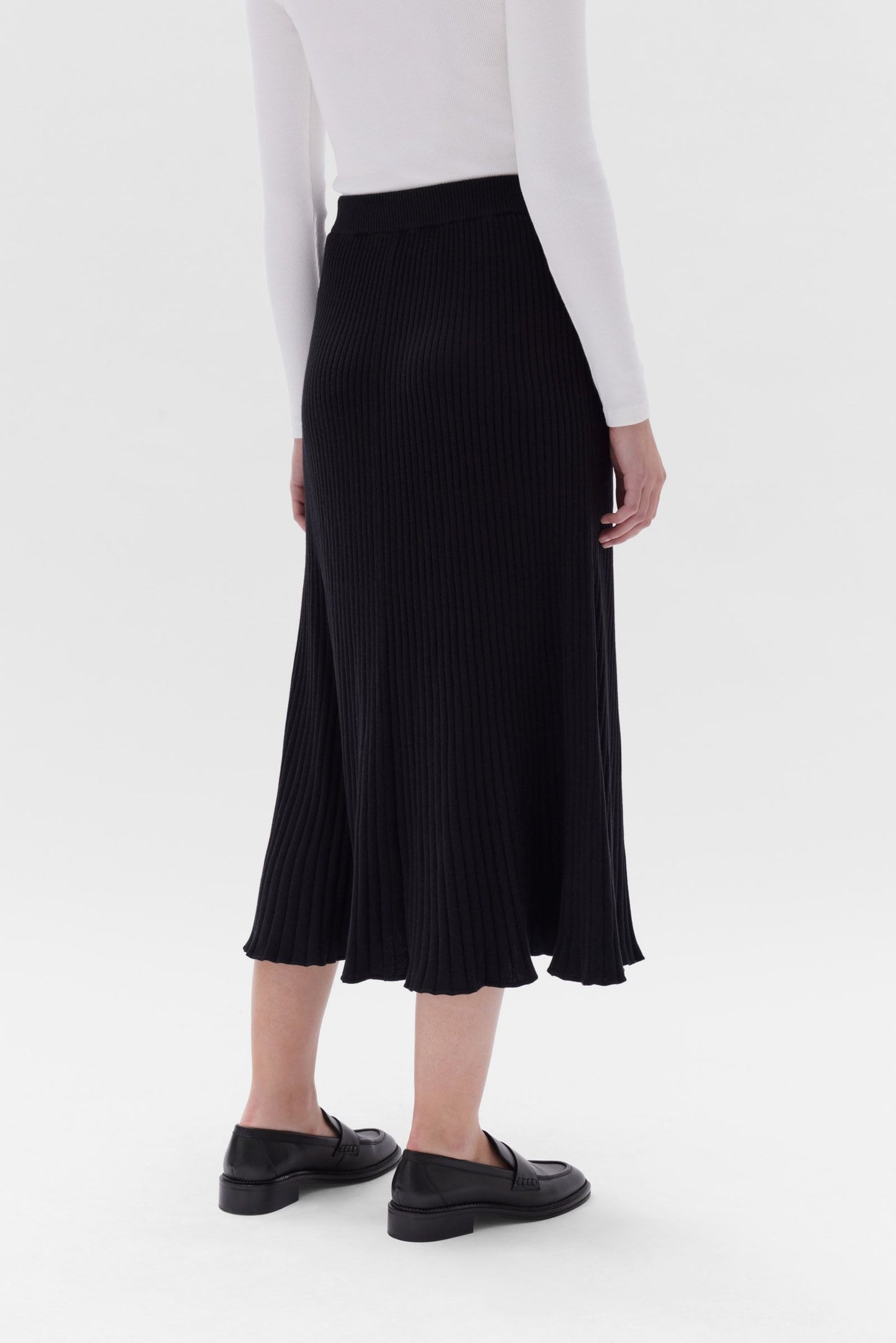 Freya Knit Skirt - Black