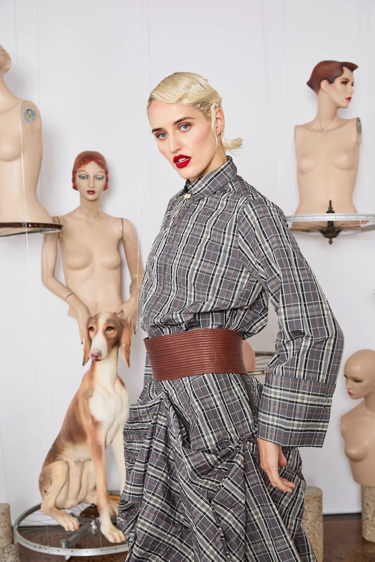 Para Shirt - Grey Check
