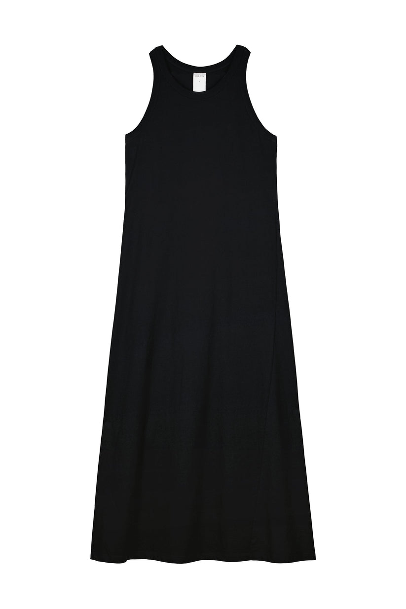 Racer Back Dress - Black