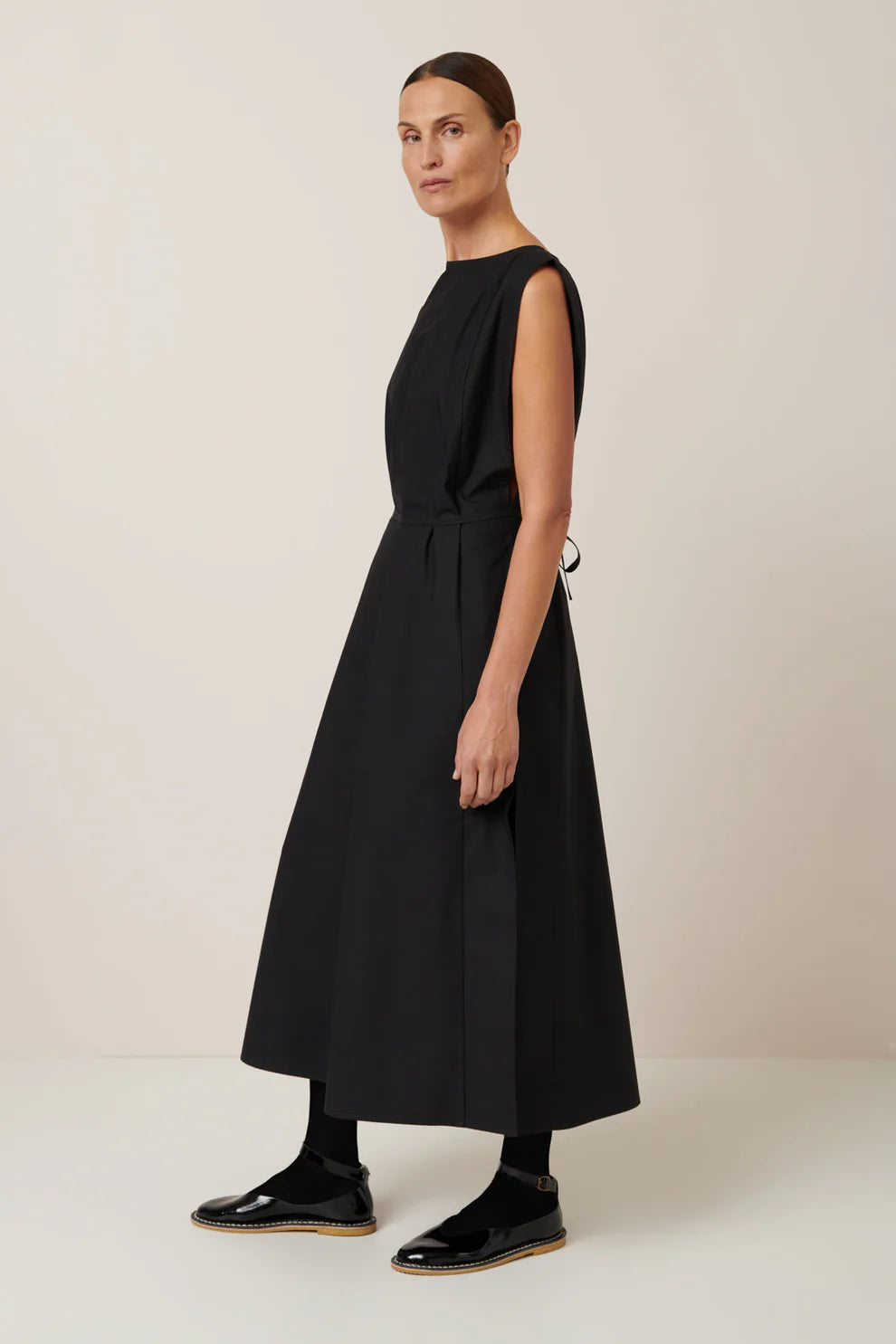 Raven Pinafore - Black