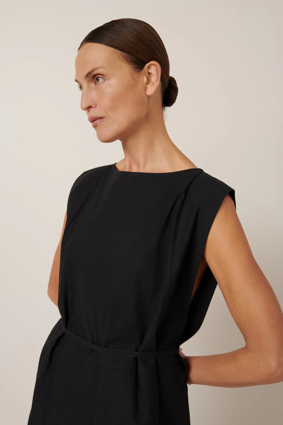 Raven Pinafore - Black