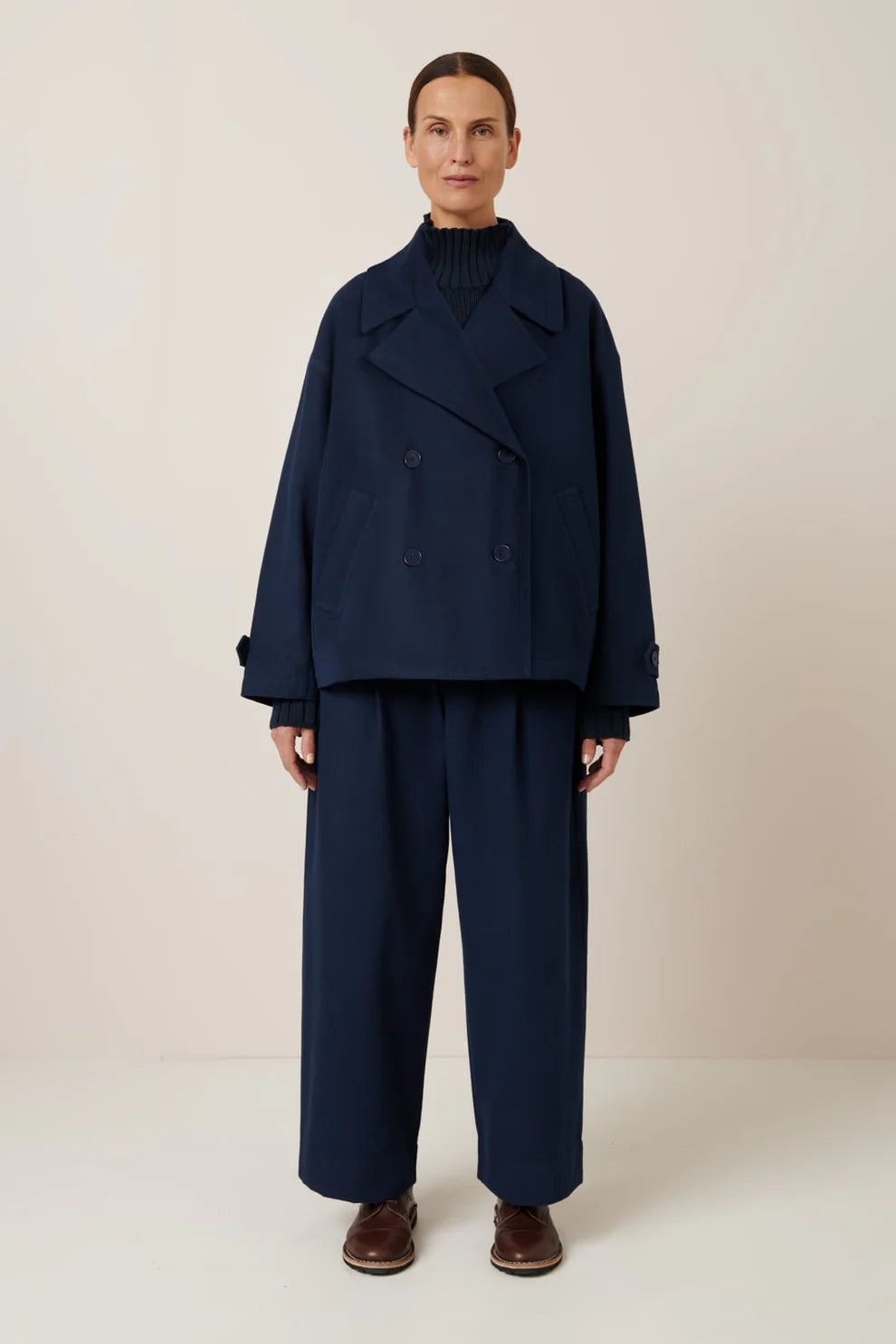 Silhouette Jacket - Evening Navy
