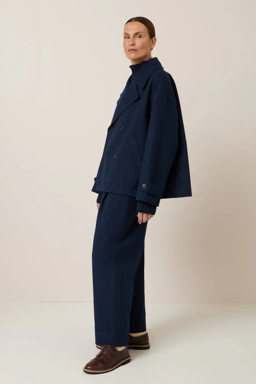 Silhouette Jacket - Evening Navy
