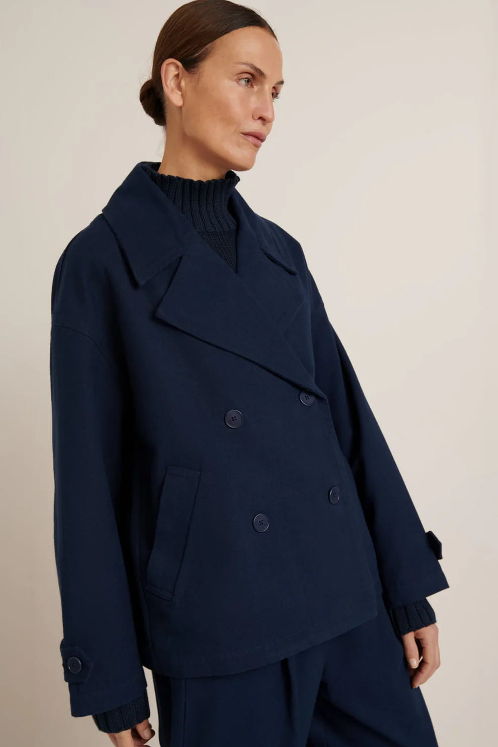 Silhouette Jacket - Evening Navy