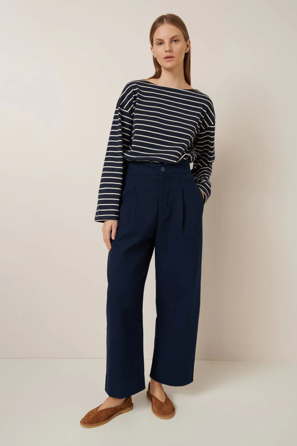 Silhouette Pant - Evening Navy