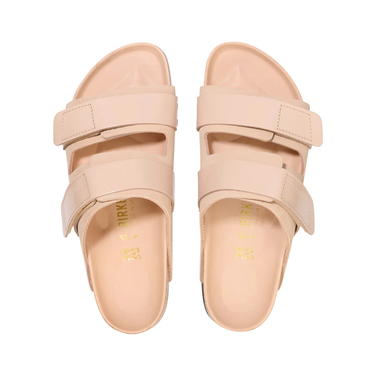 Uji - High Shine New Beige Nubuck Leather - Reg