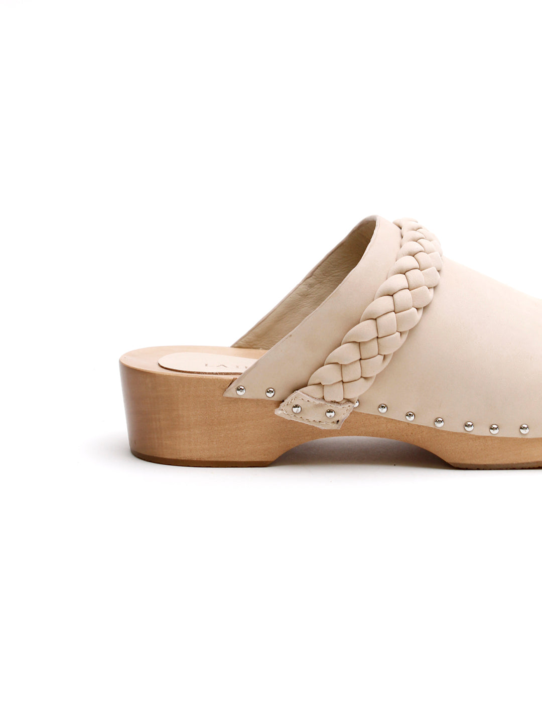 Anika Wooden Clog - Sand