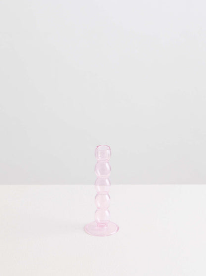 Volute Candleholder - Pink