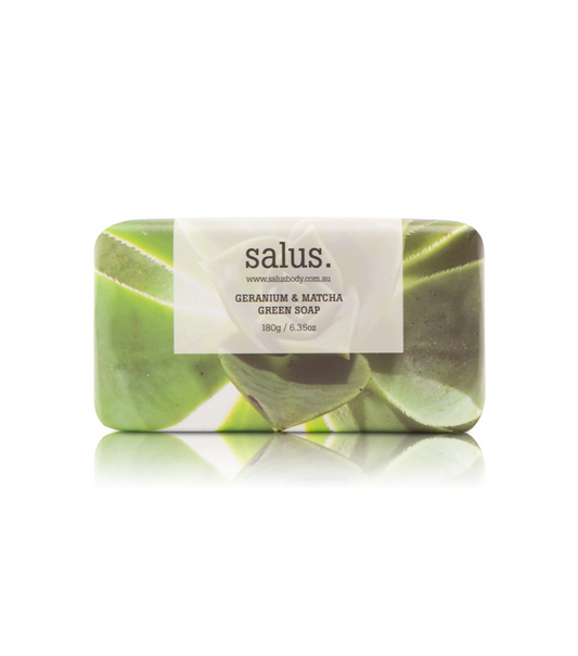 Geranium & Matcha - Green Soap
