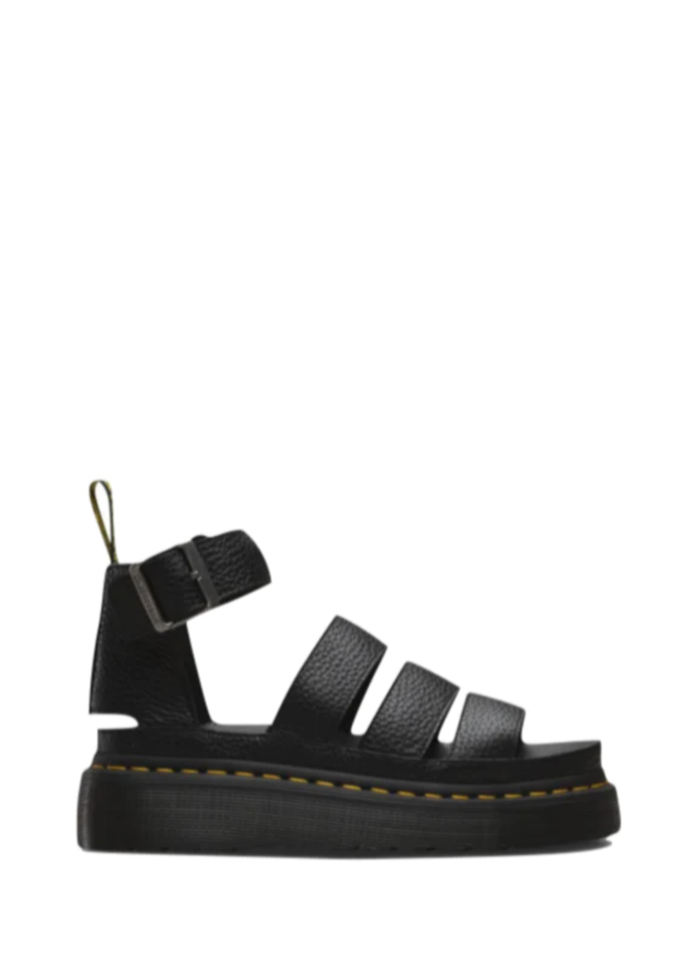 Dr martens clarissa ii quad chunky sandals in black deals