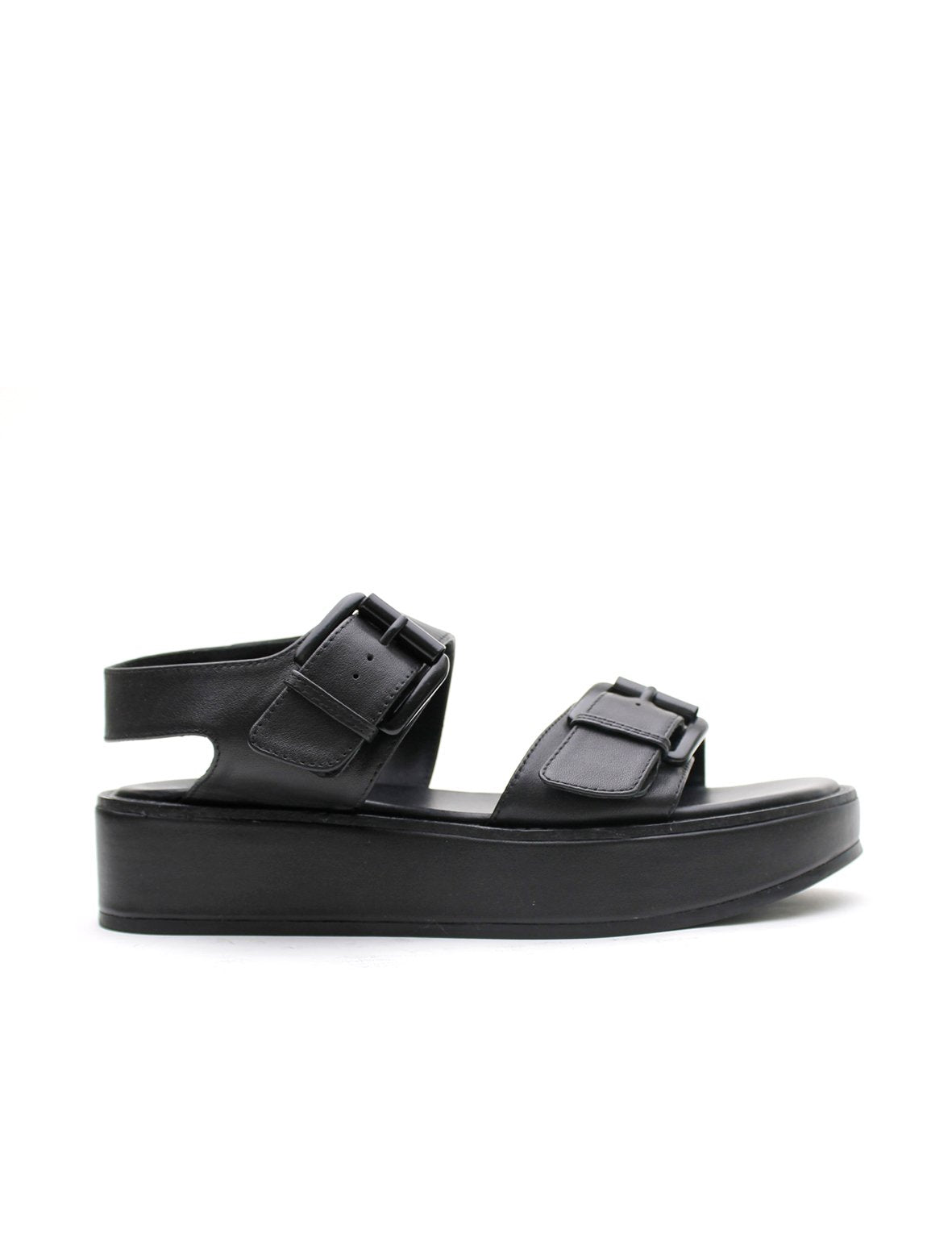 Buckle Flatform - Black