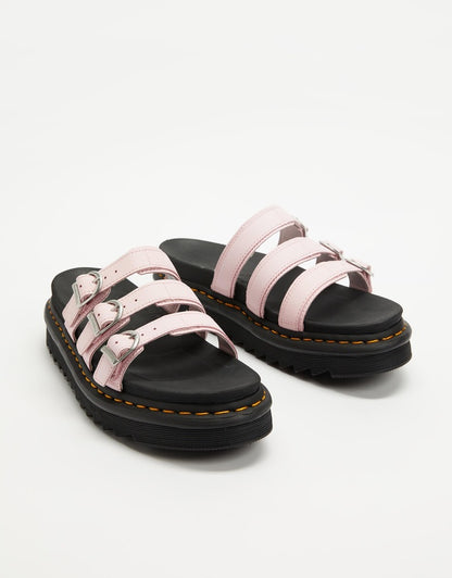 Blaire Slide Sandal - Chalk Pink