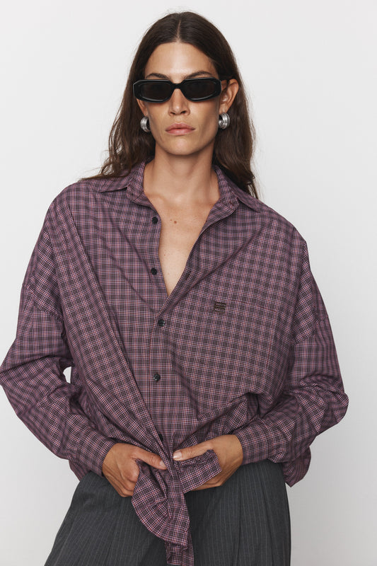 Athena Shirt - Burgandy
