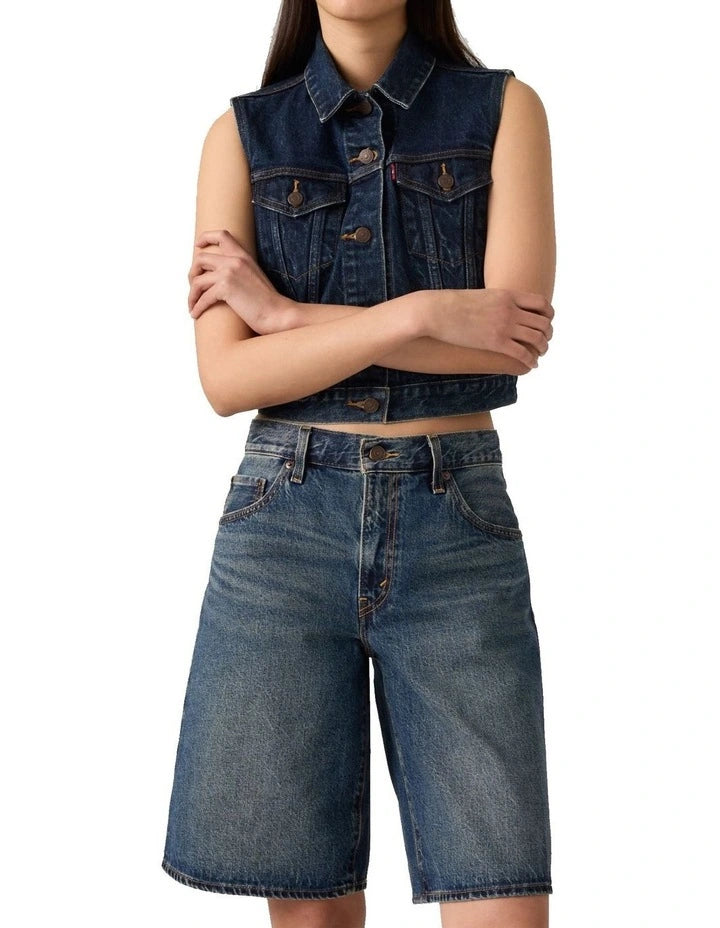 Baggy Dad Jort - Hinged Heart Jort