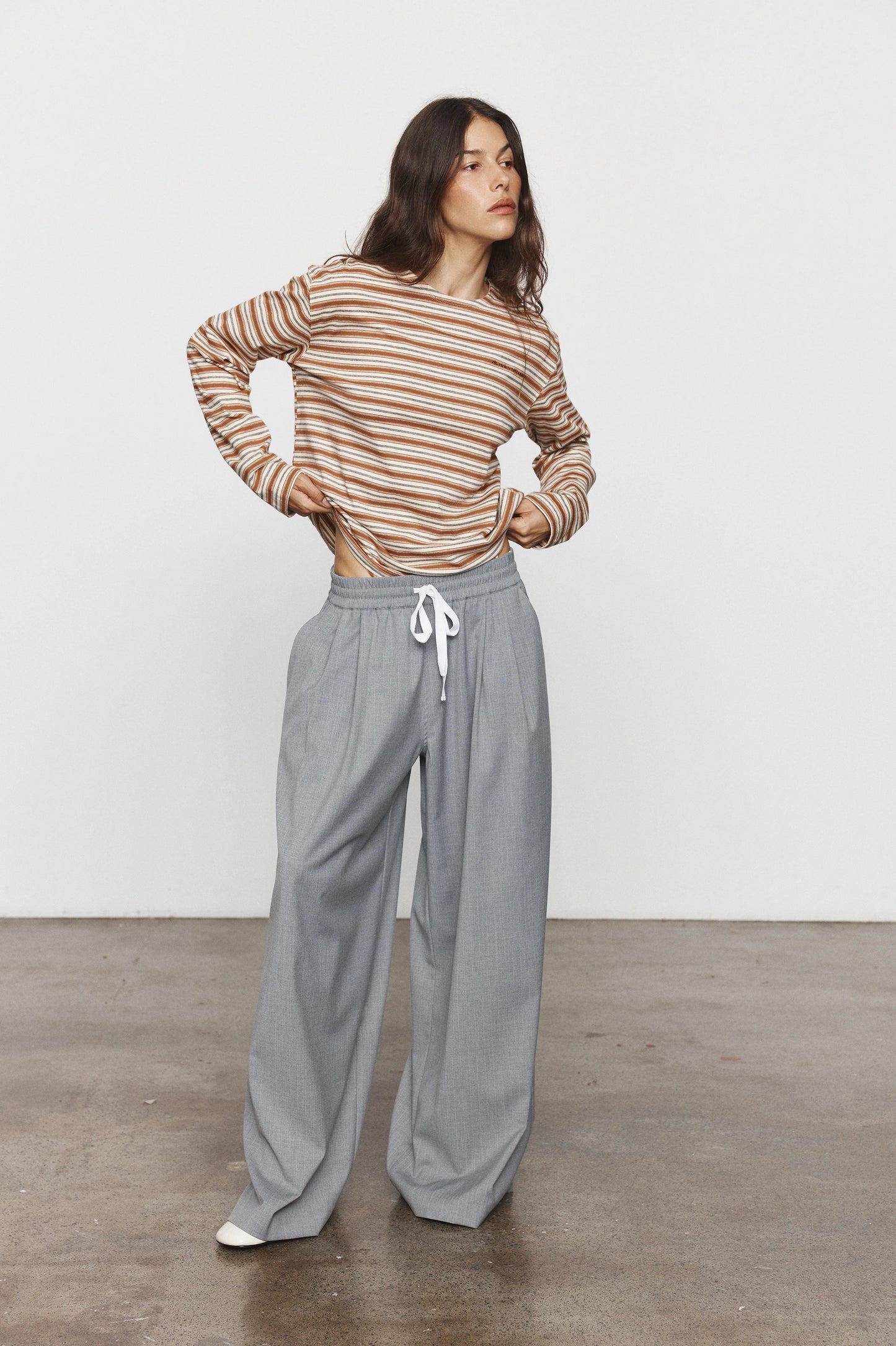 Mavis Trouser - Grey