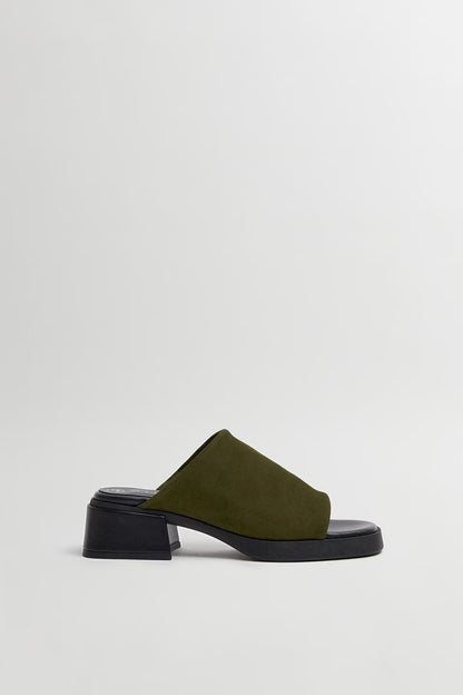 Zooey Mules - Khaki