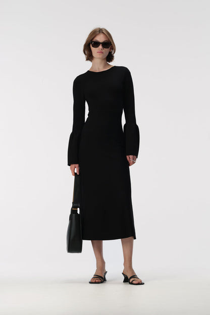 Leonora Knit Dress - Black