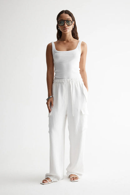 Laurel Pant - White